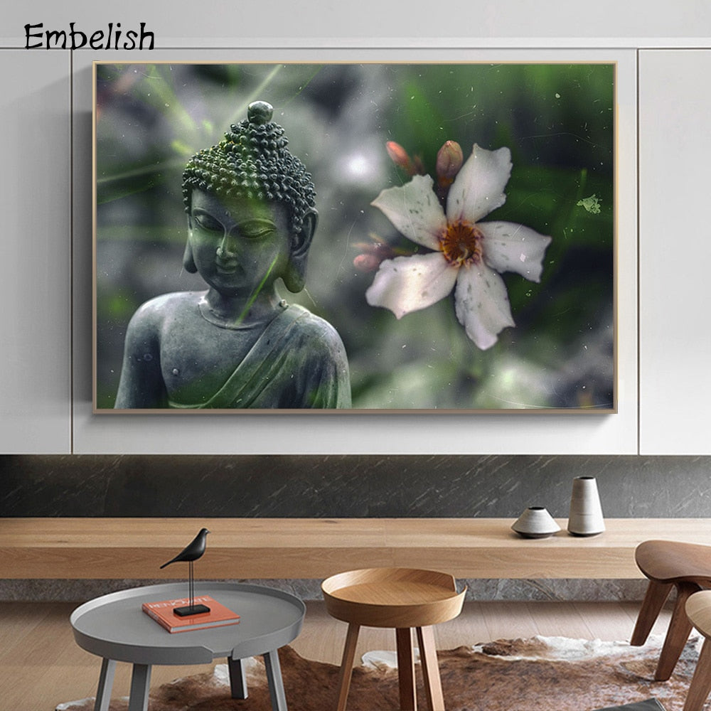 Tableau sur toile Bouddha zen 