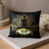 Housse de couette lotus chakras bohème porté