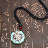 Pendentif Bouddha orgonite en résine