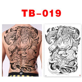 Tatouage temporaire Bouddha ailes