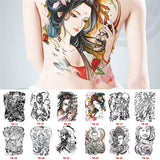 Tatouage Temporaire Grand Format 34x48 cm