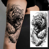Tatouage temporaire Bouddha et guerrier