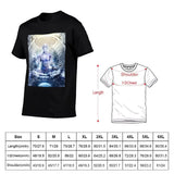 T-shirt Bouddha imprimé en coton