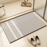 Tapis de bain absorbant en diatomite