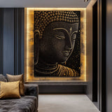 Tableau Bouddha sur toile sans cadre