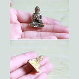 Statuette Bouddha Sakyamuni assis