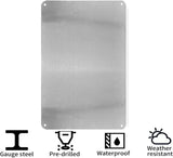 Tableau bouddha citation en aluminium