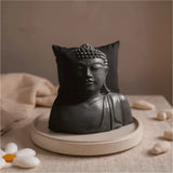 Housse de couette Bouddha noir porté