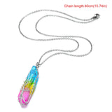 Collier Arbre de Vie Pointe Violette
