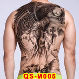 Tatouage temporaire Bouddha grand format dos