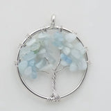Pendentif arbre de vie en pierre
