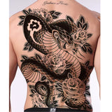 Tatouage temporaire Bouddha ailes