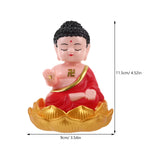 Statue Bouddha à tête oscillante