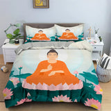 Housse de couette Bouddha méditant