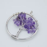 Pendentif arbre de vie en pierre