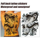 Tatouage Temporaire Grand Format 34x48 cm