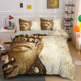 Housse de couette Bouddha microfibre