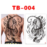 Tatouage temporaire Bouddha ailes