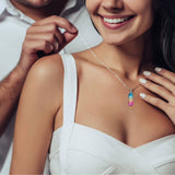 Collier Arbre de Vie Pointe Violette