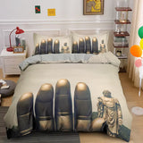 Housse de couette Bouddha microfibre