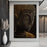 Tableau Bouddha sur toile sans cadre
