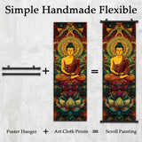 Tapisserie Bouddha lotus et mandala
