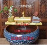 Fontaine Bouddha bambou de bureau