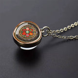 Collier pendentif Cube de Metatron