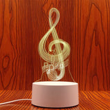 Lampe veilleuse LED 3D illusion