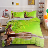 Housse de couette Bouddha microfibre