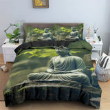 Housse de couette Bouddha méditant