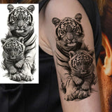 Tatouage temporaire Bouddha et guerrier