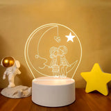 Lampe veilleuse LED 3D illusion