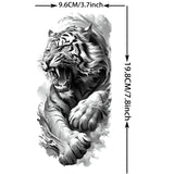 Tatouage temporaire Bouddha et guerrier