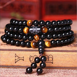 Bracelet Mala Tibetain <br> Perles Feu