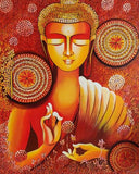 tableau mural avec bouddha
