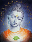 tableau bouddha namaste