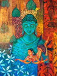 tableau bouddha et zen