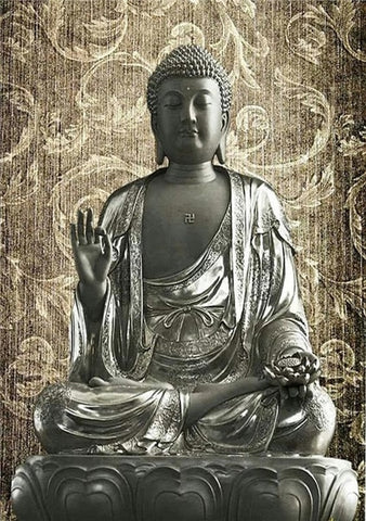 tableau de bouddha namaste