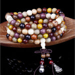 Bracelet Mala Tibetain <br> 108 Multicolore