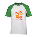 T-shirt Bouddha<br> Namaste Manche