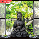 tableau peinture zen bouddha
