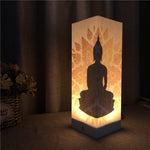lampe bouddha abat jour